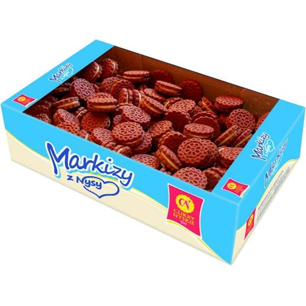 Cukry Nyskie herbatniki Markizy orzechowe 2,3kg
