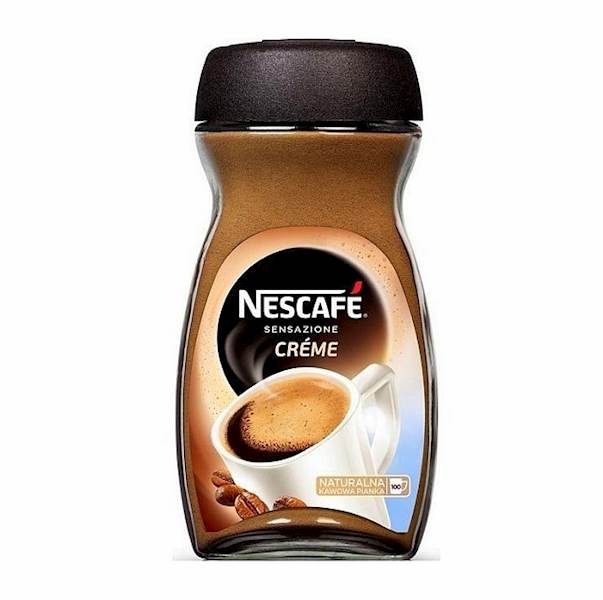 Nestle kawa rozpuszczalna z pianką Nescafe Sensazione Creme 200g