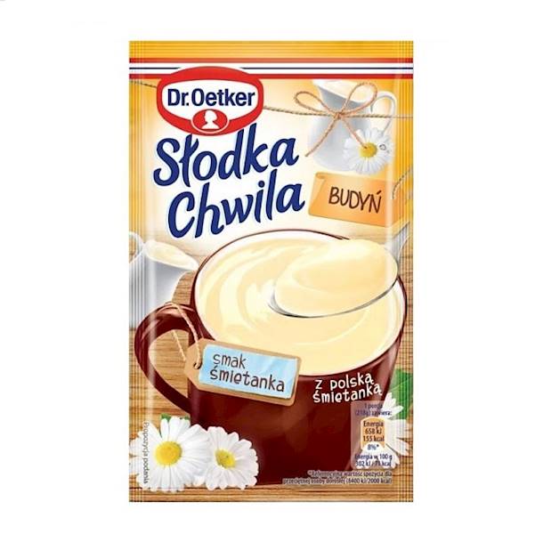 Dr.Oetker budyń Słodka Chwila Smak Śmietanka 43g