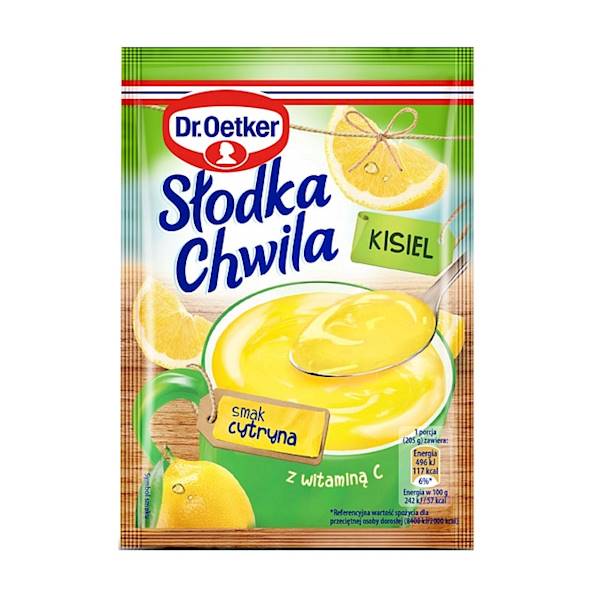 Dr.Oetker kisiel Słodka Chwila Smak Cytryna 30g
