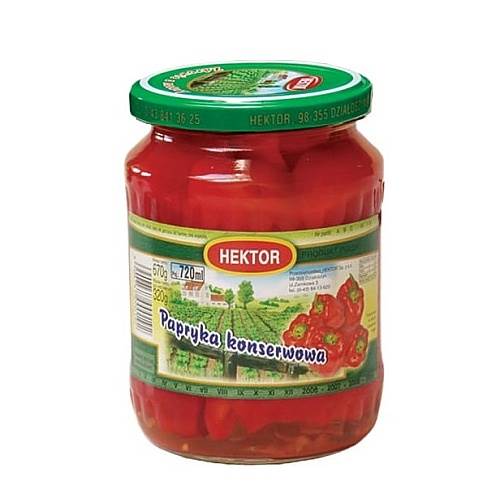 Hektor Papryka Konserwowa 0,72ml