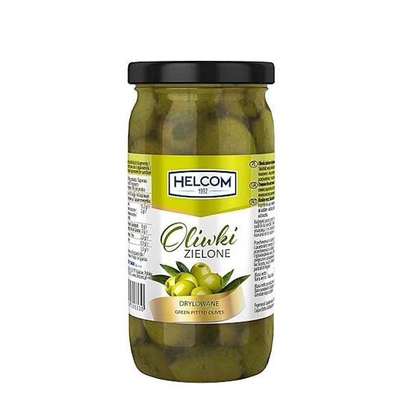 Greek Trade owoce marynowane Helcom Oliwki Zielone drylowane 240g