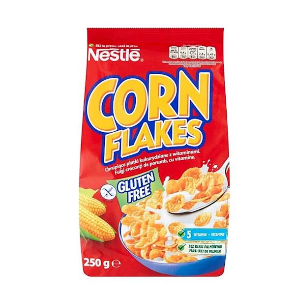 Nestle płatki śniadaniowe kukurydziane Corn Flakes 250g