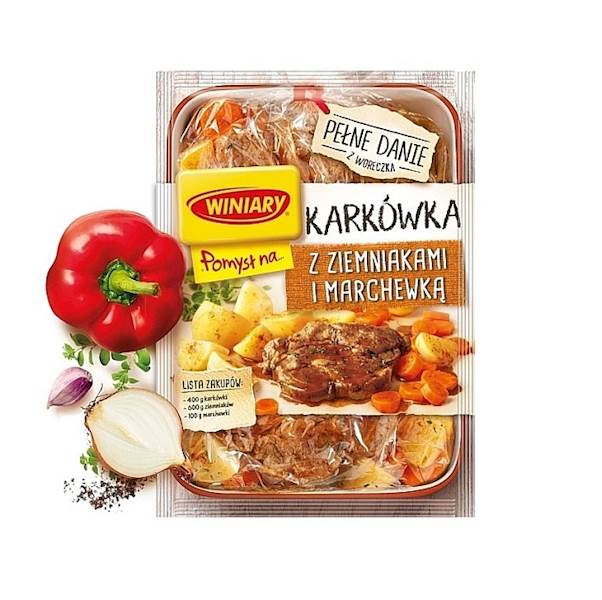 Nestle danie w proszku Winiary Pomysł na... Karkówkę z Ziemniakami i Marchewką 30g