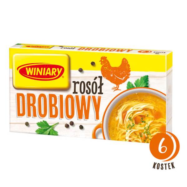 Nestle kostki rosołowe Winiary Rosół Drobiowy 60g