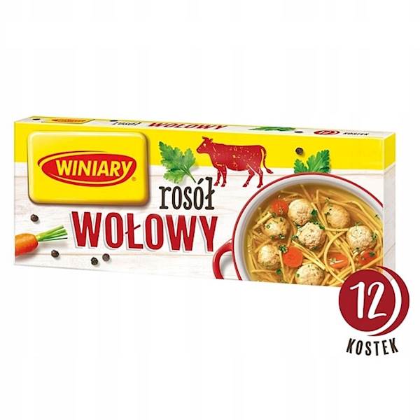 Nestle kostki rosołowe Winiary Rosół Wołowy 120g