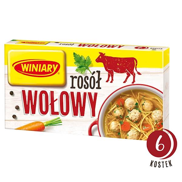 Nestle kostki rosołowe Winiary Rosół Wołowy 60g