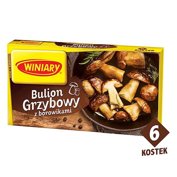 Nestle kostki rosołowe Winiary Bulion Grzybowy z Borowikami 60g