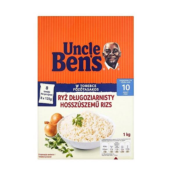 Mars Food Ryż Biały Długoziarnisty Uncle Ben's 500g