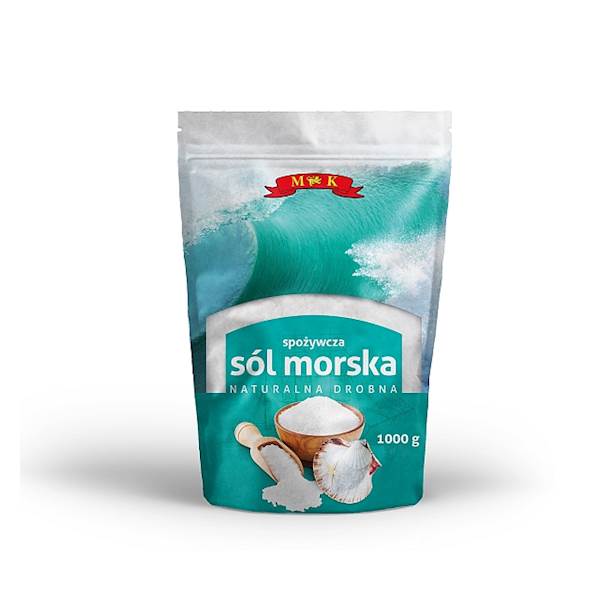 Konshurt sól spożywcza MK Morska Naturalna Drobna 1kg