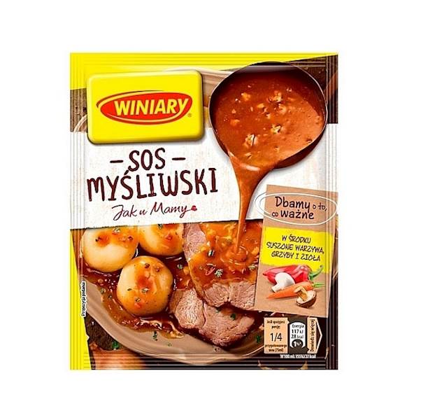 Nestle sos w proszku Winiary Jak u Mamy Sos Myśliwski 30g