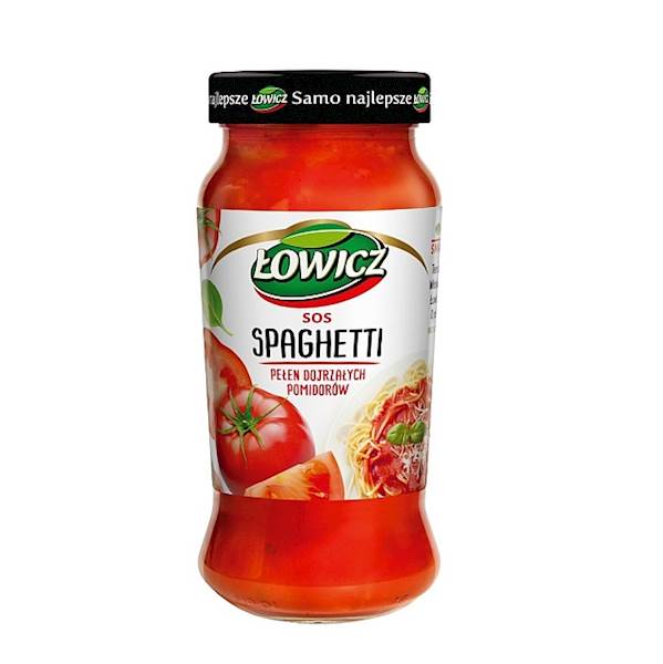 Maspex sos gotowy Łowicz Spaghetti 500g