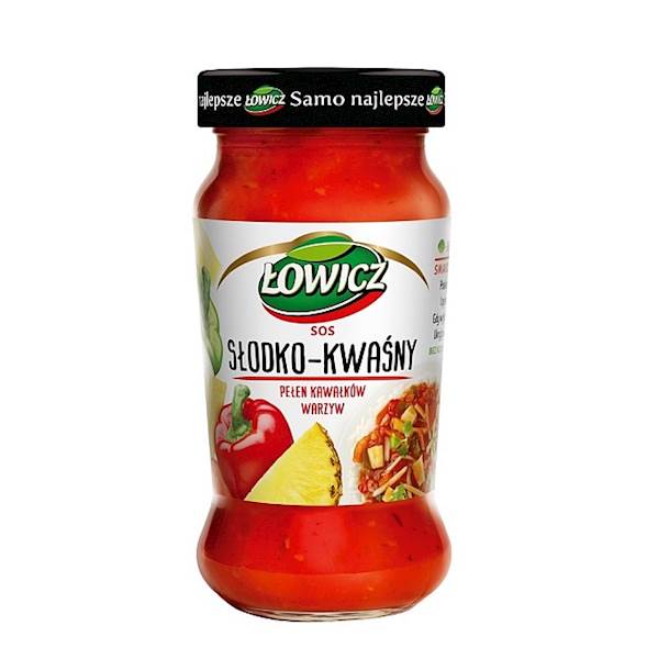 Maspex sos gotowy Łowicz Słodko-Kwaśny 500g