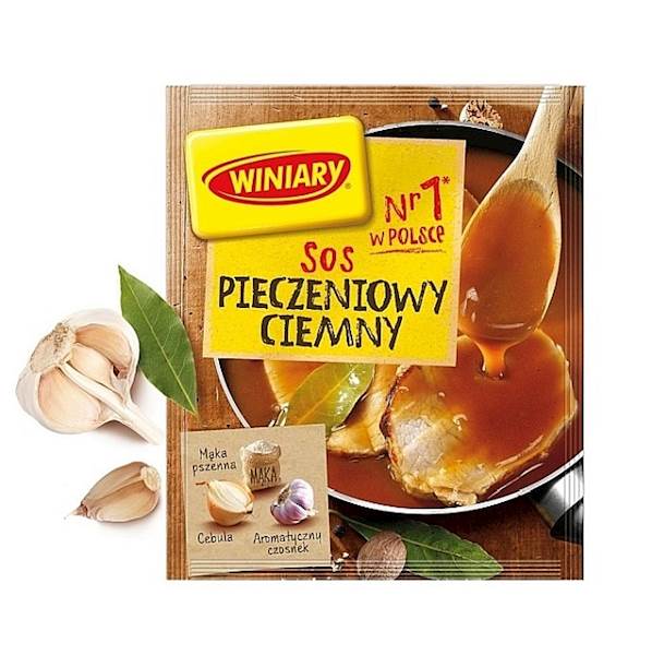 Nestle sos w proszku Winiary Jak u Mamy Sos Pieczeniowy Ciemny 30g