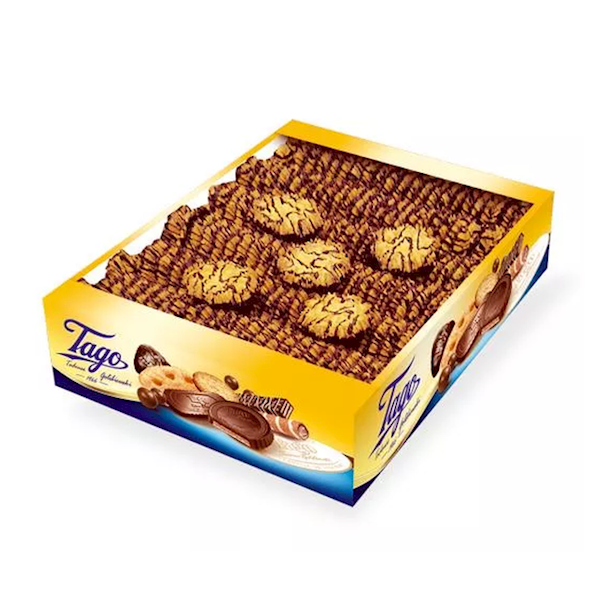 Tago ciastka Śnieżynki dekorowane 2kg