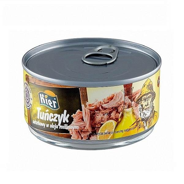 Kier Tuńczyk w Oleju Roślinnym sałatkowy 170g