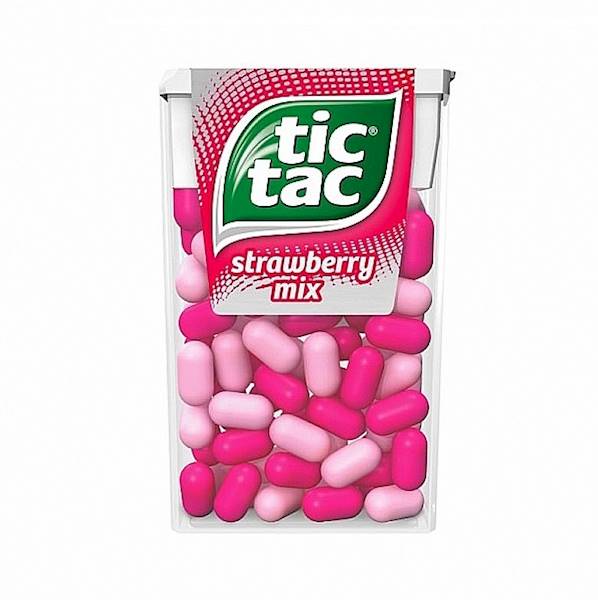 Ferrero drażetki Tic Tac Strawberry Mix 18g