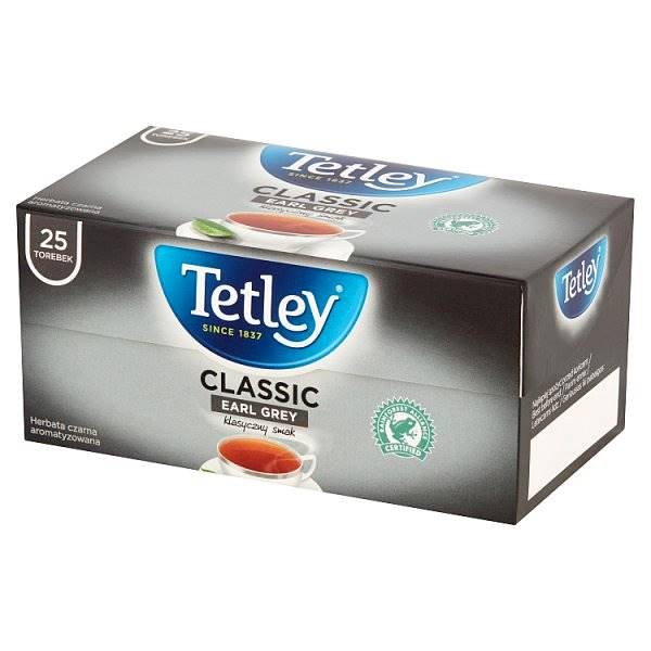 Tata Consumer Products herbata ekspresowa Tetley Classic Earl Grey 25tb