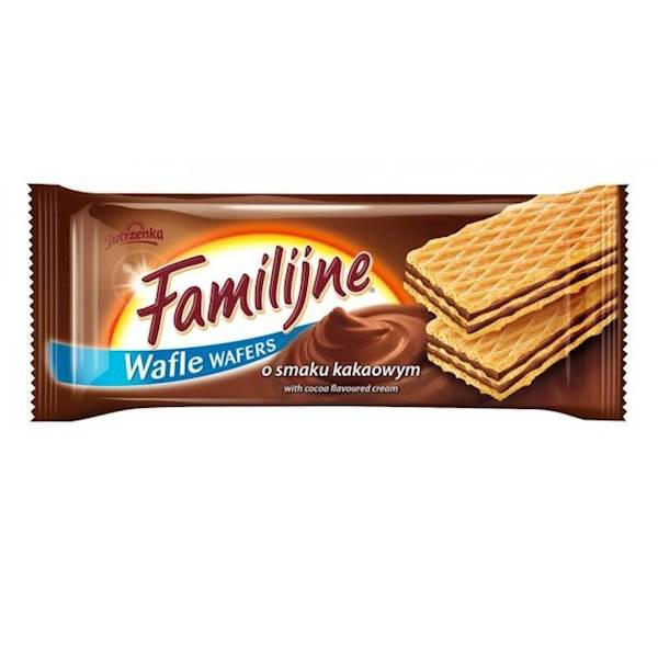 Jutrzenka wafle familijne kakaowe 180g