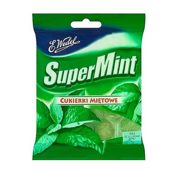 Wedel cukierki miętowe SuperMint 90g