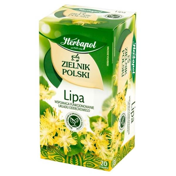 Herbapol herbata ekspresowa ziołowa Zielnik Polski Lipa 20tb