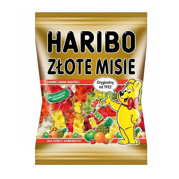 Haribo żelki owocowe Złote Misie 100g