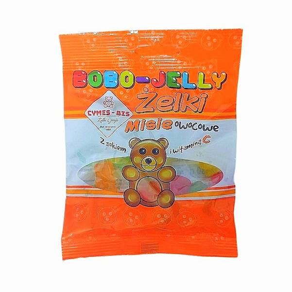Cymes-Bis żelki owocowe z sokiem i witaminami Bobo-Jelly Misie 80g