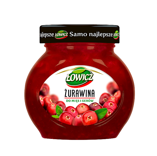 Maspex żurawina Łowicz Do mięs i serów 230g