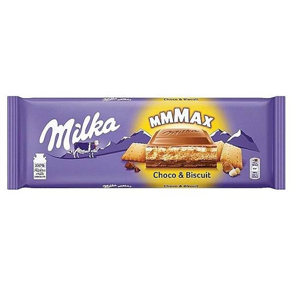 Mondelez czekolada Milka Mmmax Choco & Biscuit 300g