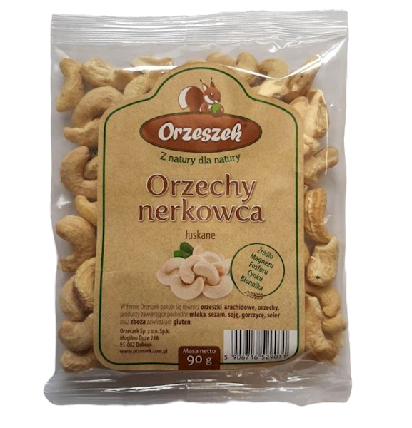 Orzeszek orzechy nerkowca 90g