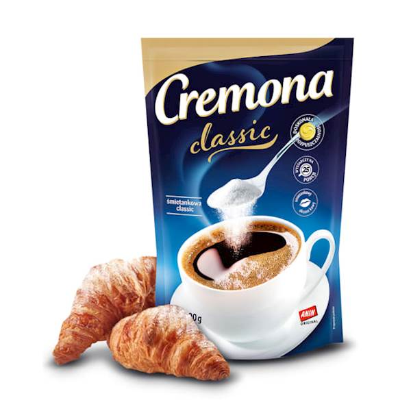 Maspex śmietanka do kawy w proszku Cremona Śmietankowa Classic 200g
