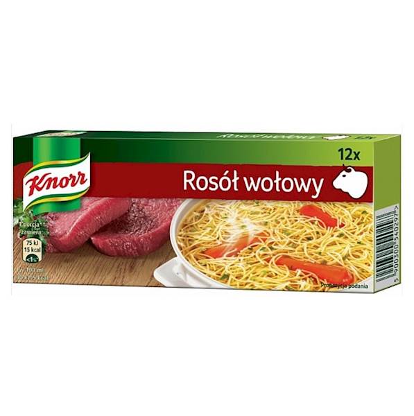 Unilever kostki rosołowe Knorr Rosół Wołowy 120g
