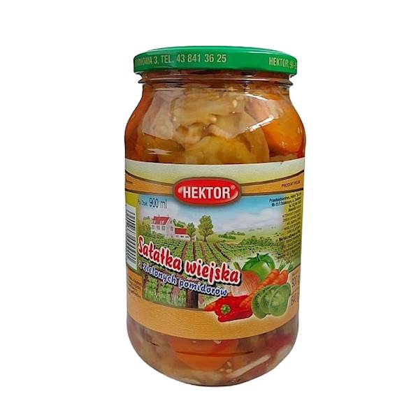 Hektor Sałatka Wiejska z Zielonych Pomidorów 900ml