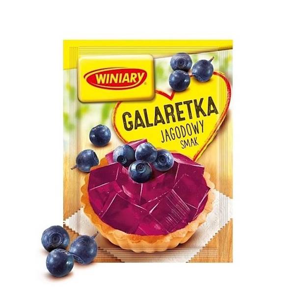 Nestle galaretka Winiary Jagodowy Smak 47g