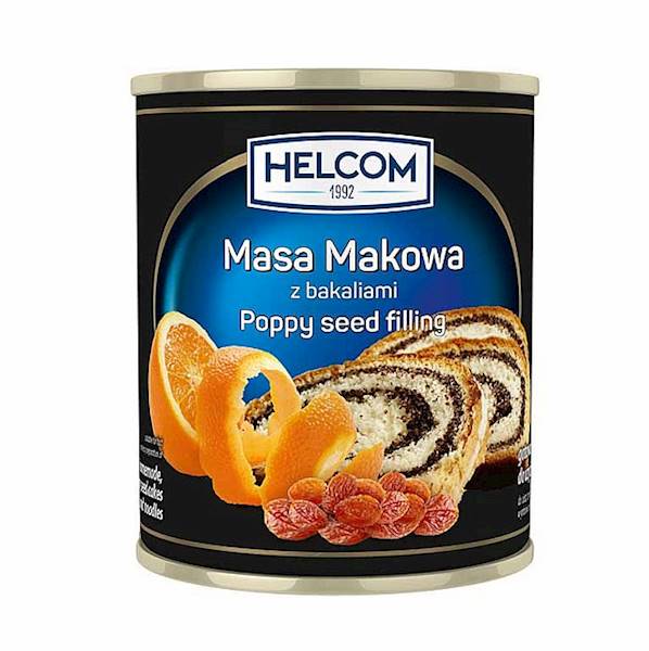 Greek Trade Masa Makowa z Bakaliami Helcom 850g