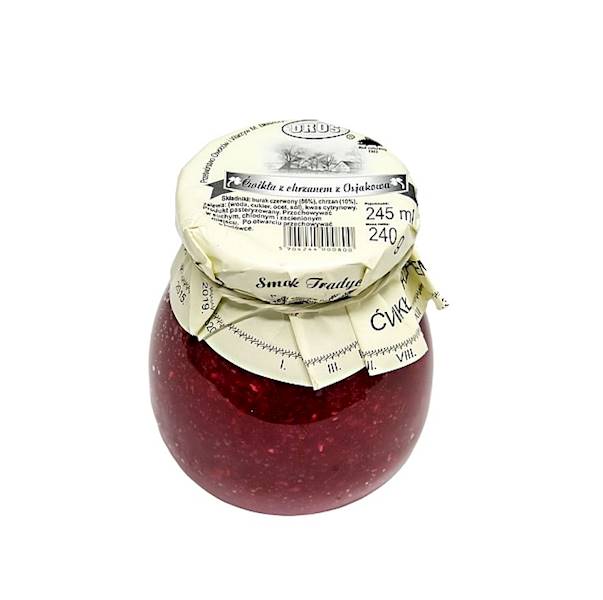 Dros Ćwikła z Chrzanem z Osjakowa 240g