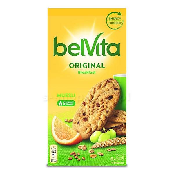 Mondelez ciastka zbożowe BelVita muesli 300g