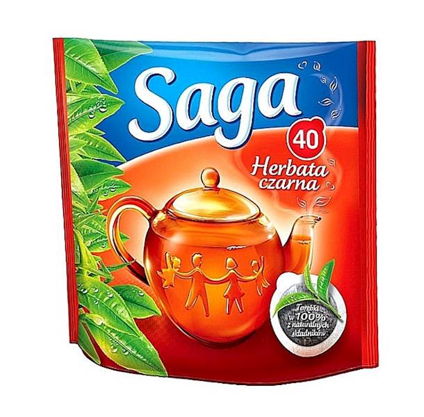 Unilever herbata ekspresowa Saga 40 tb