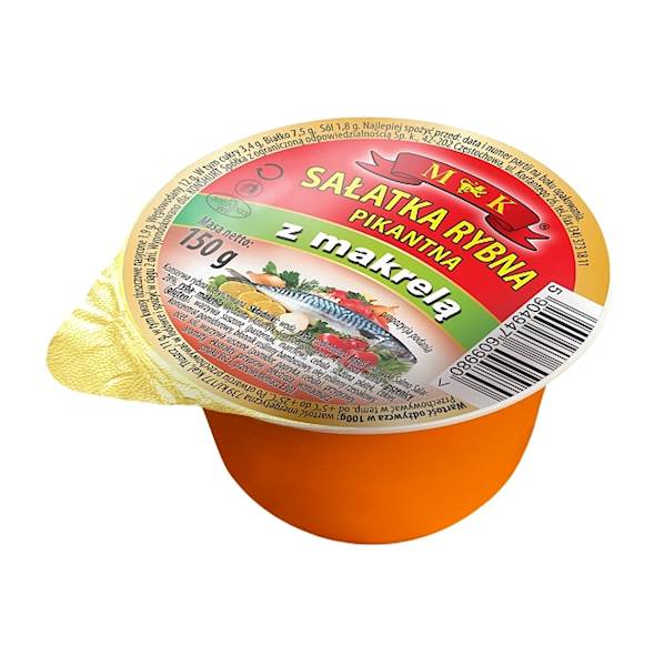 Konshurt konserwa rybna MK Sałatka Pikantna z Makrelą 150g