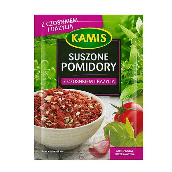 McCormick mieszanka przyprawowa Kamis Suszone Pomidory z Czosnkiem i Bazylią 15g