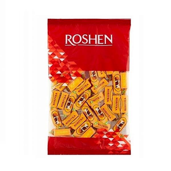 Roshen cukierki krówki Korivka mleczne 1kg