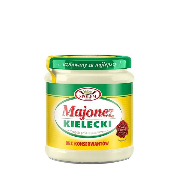 Społem Kielce majonez bez konserwantów Kielecki 170ml