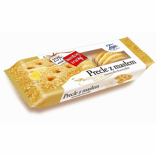 Tago ciasteczka francuskie Precle z masłem 135g