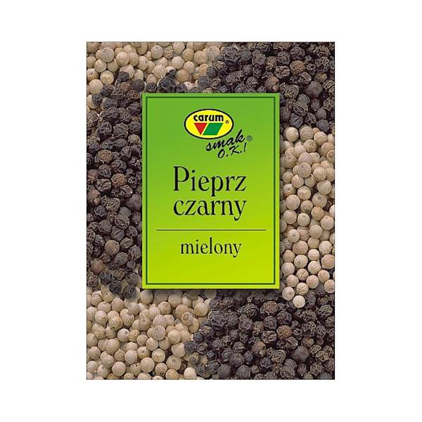 Carum Pieprz Czarny Mielony 20g