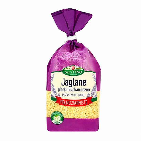Melvit Płatki Jaglane Szczytno Premium błyskawiczne pełnoziarniste 400g