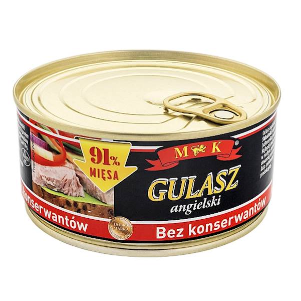 Konshurt konserwa MK Premium Gulasz Angielski Bez Konserwantów 300g