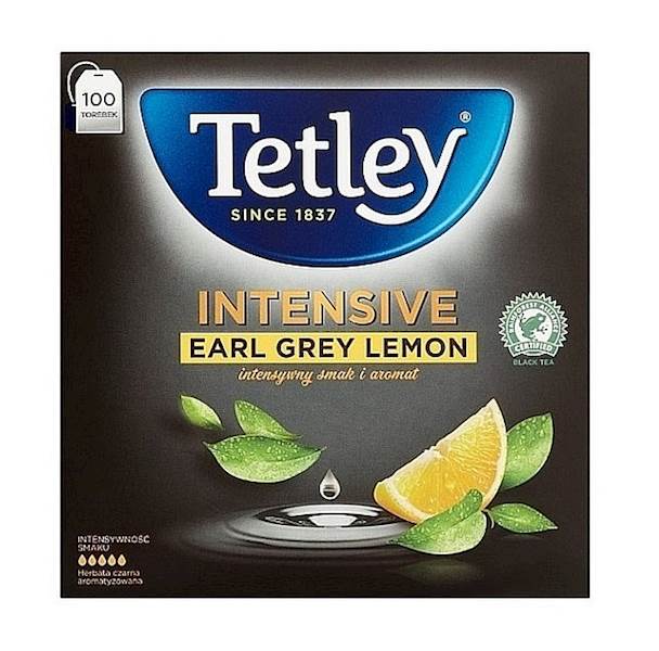 Tata Consumer Products herbata ekspresowa Tetley Intensive Lemon 100tb
