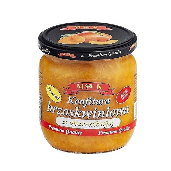 Konshurt przetwory owocowe MK Konfitura brzoskwiniowa z marakują 420g