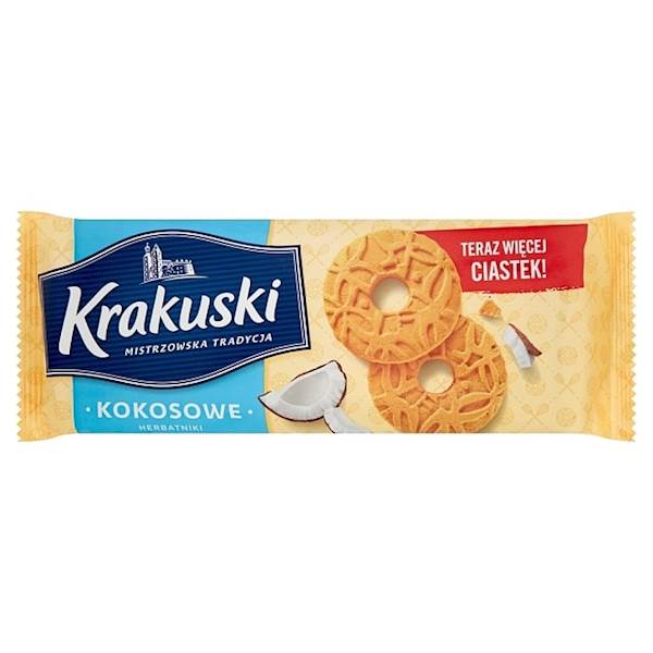 Bahlsen herbatniki Krakuski kokosowe 168g