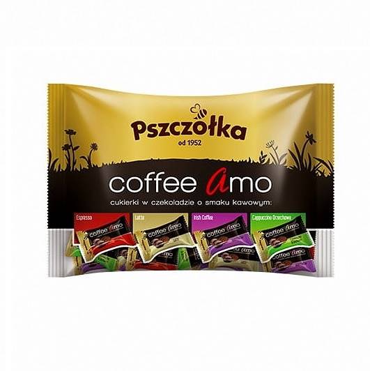 Pszczółka karmelki w czekoladzie z nadzieniem kawowym Coffee Amo 1kg